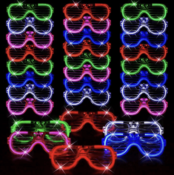 LED Glasses - 30 Pack